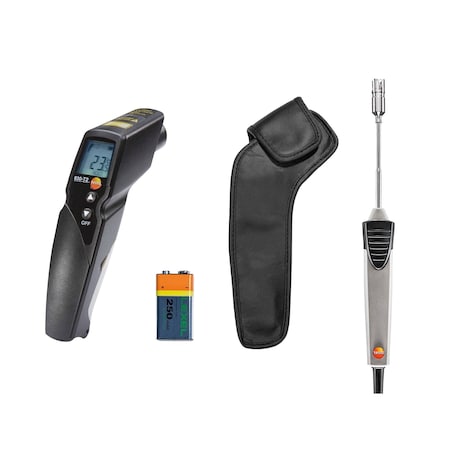 Testo Testo 830-T2 Kit with surface probe and pouch with belt clip 0563 8312